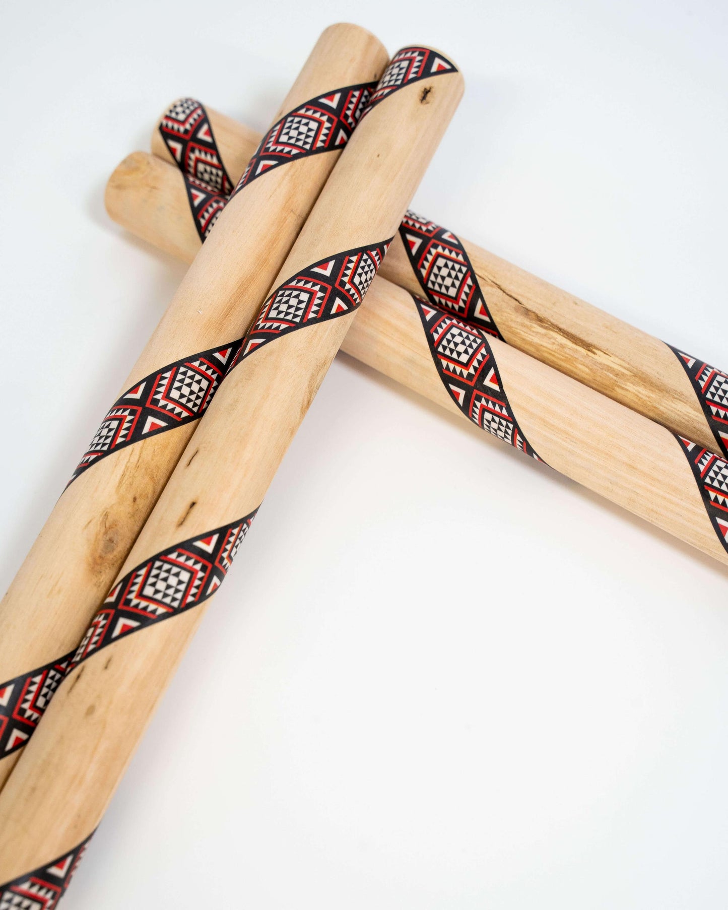 Handmade NZ Māori Design Ti Rakau (Red)