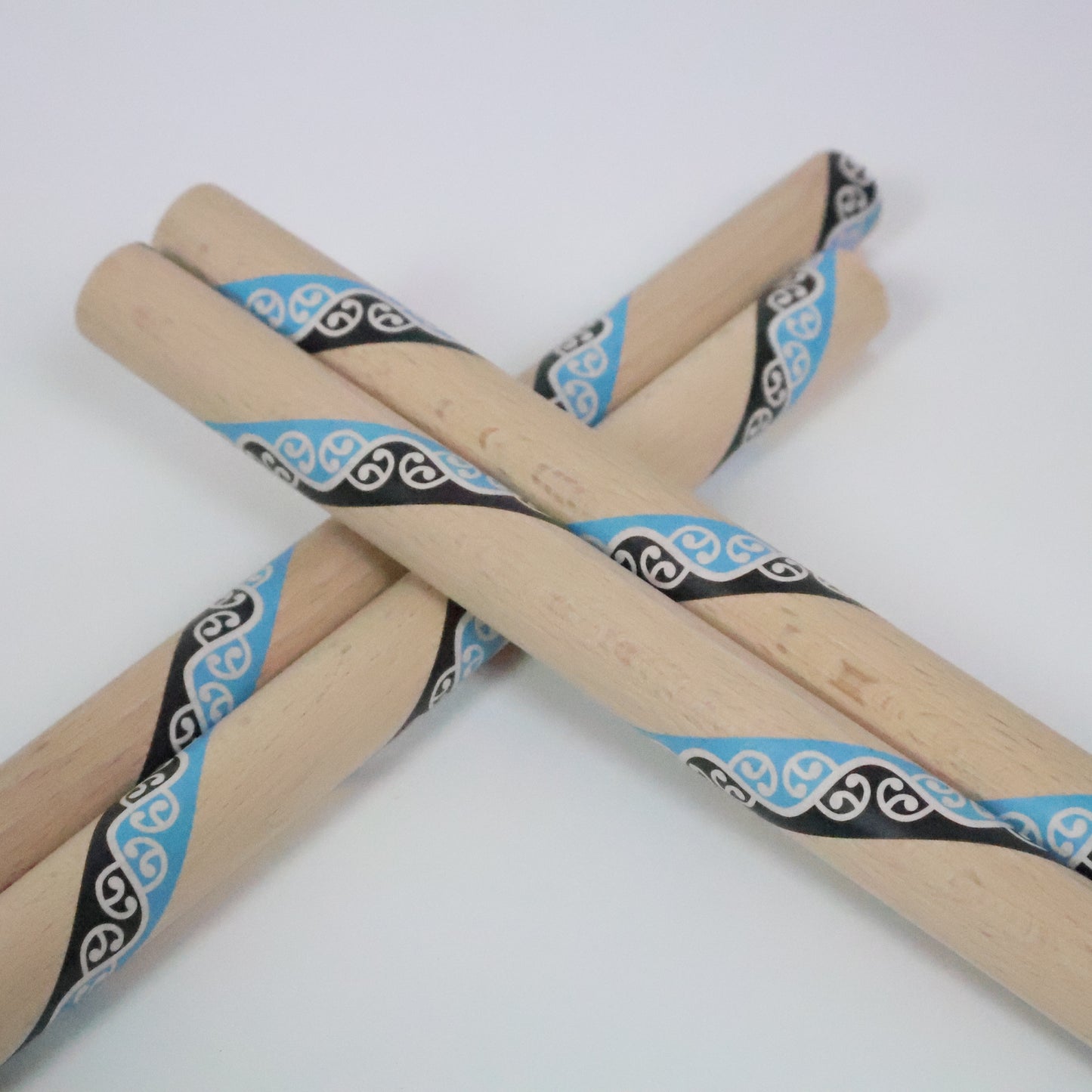 Handmade NZ Māori Design Ti Rakau (Blue)